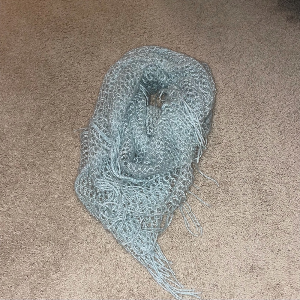 Lightweight Mint Multi-way Scarf